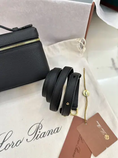 Replica Loro Piana Extra Pocket L19 Bag Calfskin #3017 - Image 8