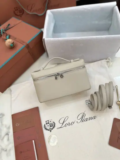 Replica Loro Piana Extra Pocket L19 Bag Calfskin #3009 - Image 8