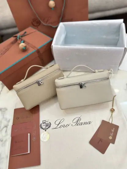 Replica Loro Piana Extra Pocket L19 Bag Calfskin #3009 - Image 3