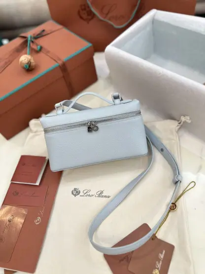 Replica Loro Piana Extra Pocket L19 Bag Calfskin #3008 - Image 5