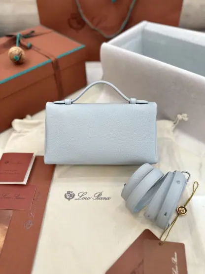 Replica Loro Piana Extra Pocket L19 Bag Calfskin #3008 - Image 8
