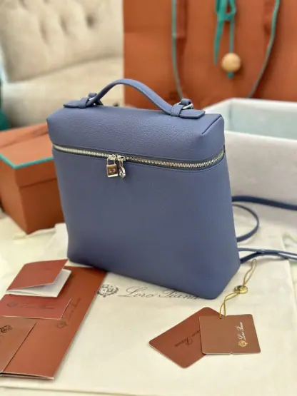 Replica Loro Piana Extra Pocket backpack L23.5 Calfskin #3116 - Image 3