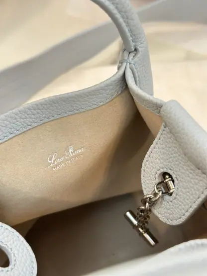 Replica Loro Piana Micro Bale bag Calfskin #3044 - Image 6