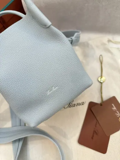 Replica Loro Piana Micro Bale bag Calfskin #3044 - Image 8