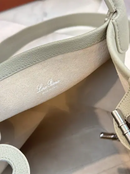 Replica Loro Piana Small Bale bag Calfskin #3035 - Image 3