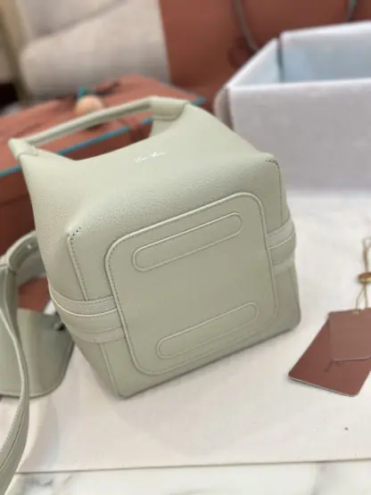 Replica Loro Piana Small Bale bag Calfskin #3035 - Image 4