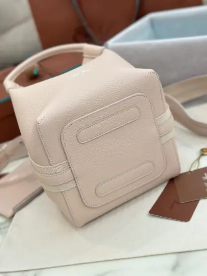 Replica Loro Piana Small Bale bag Calfskin #3034 - Image 6