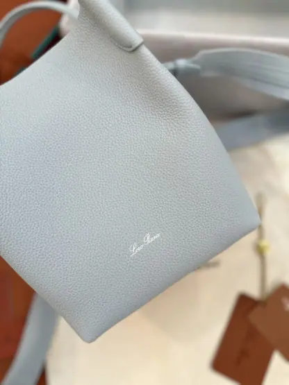 Replica Loro Piana Small Bale bag Calfskin #3036 - Image 2