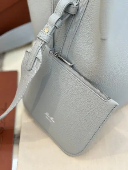 Replica Loro Piana Small Bale bag Calfskin #3036 - Image 4