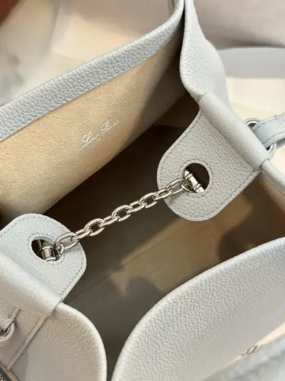 Replica Loro Piana Small Bale bag Calfskin #3036 - Image 5