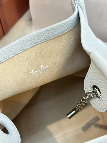 Replica Loro Piana Small Bale bag Calfskin #3036 - Image 6