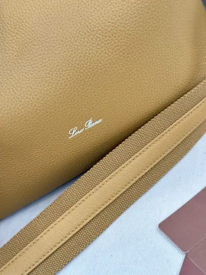 Replica Loro Piana Large Bale bag Calfskin #3042 - Image 7