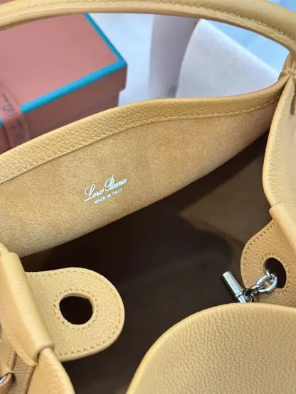 Replica Loro Piana Large Bale bag Calfskin #3042 - Image 6