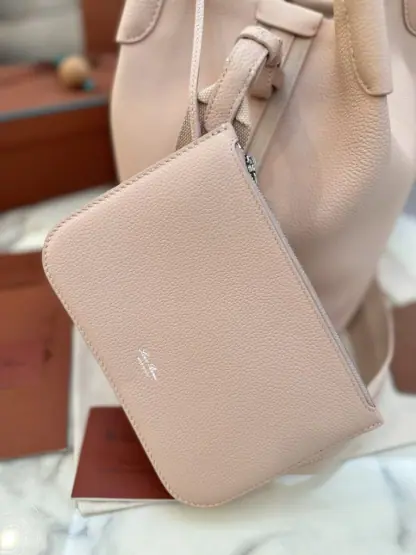 Replica Loro Piana Large Bale bag Calfskin #3041 - Image 4