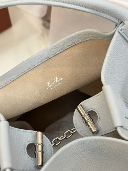Replica Loro Piana Large Bale bag Calfskin #3040 - Image 2