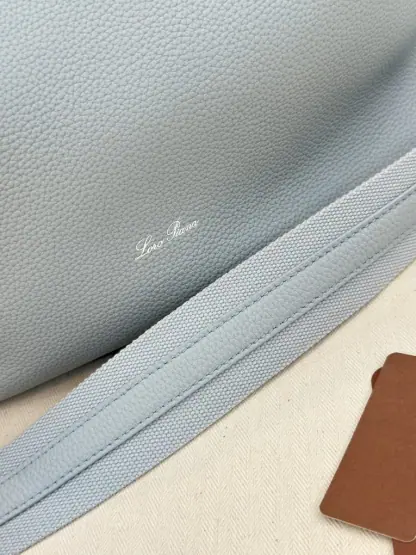 Replica Loro Piana Large Bale bag Calfskin #3040 - Image 8