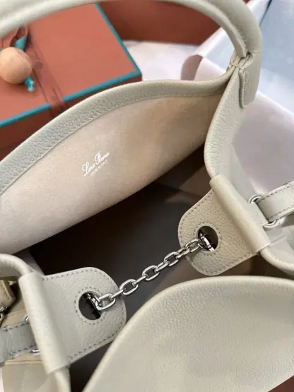 Replica Loro Piana Large Bale bag Calfskin #3039 - Image 3