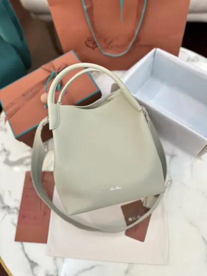Replica Loro Piana Large Bale bag Calfskin #3039 - Image 2