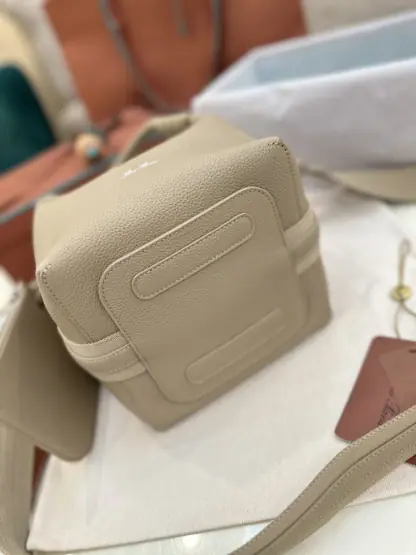 Replica Loro Piana Small Bale bag Calfskin #3038 - Image 5