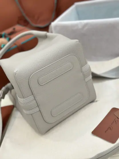 Replica Loro Piana Small Bale bag Calfskin #3037 - Image 2