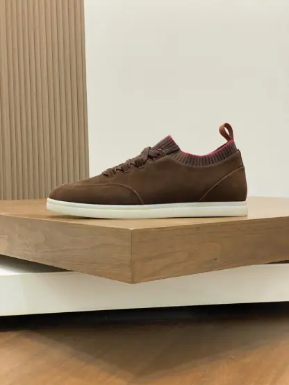 Replica Loro Piana Soho Walk Sneaker Calfskin For Men #3234 - Image 4