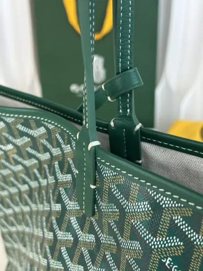 Replica Goyard Saint Louis PM Bag Tote Bags Green #3358 - Image 10