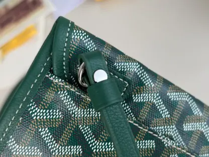 Replica Goyard Saint Louis PM Bag Tote Bags Green #3358 - Image 11