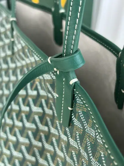 Replica Goyard Saint Louis PM Bag Tote Bags Green #3358 - Image 13