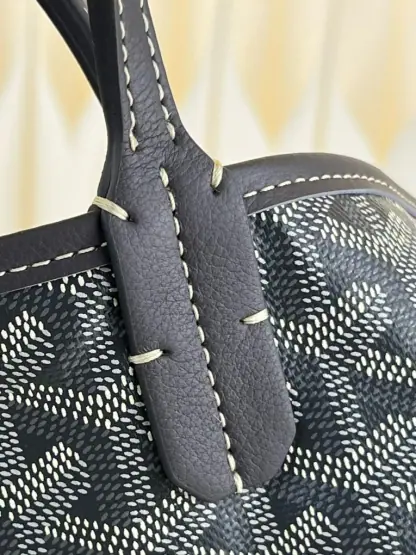 Replica Goyard Saint Louis PM Bag Tote Bags Grey #3361 - Image 10