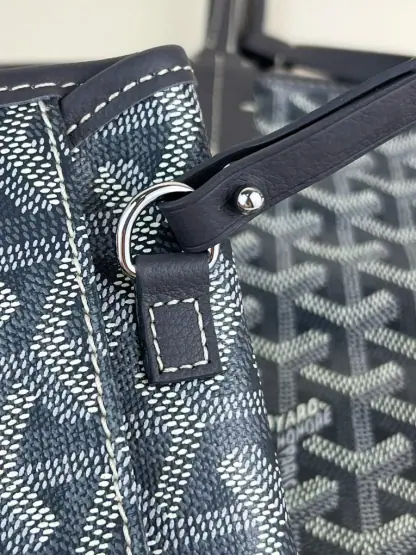 Replica Goyard Saint Louis PM Bag Tote Bags Grey #3361 - Image 16