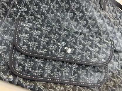 Replica Goyard Saint Louis PM Bag Tote Bags Grey #3361 - Image 5
