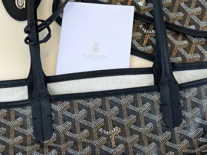 Replica Goyard Saint Louis PM Bag Tote Bags Black #3360 - Image 20