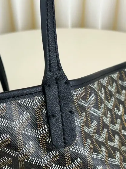 Replica Goyard Saint Louis PM Bag Tote Bags Black #3360 - Image 9