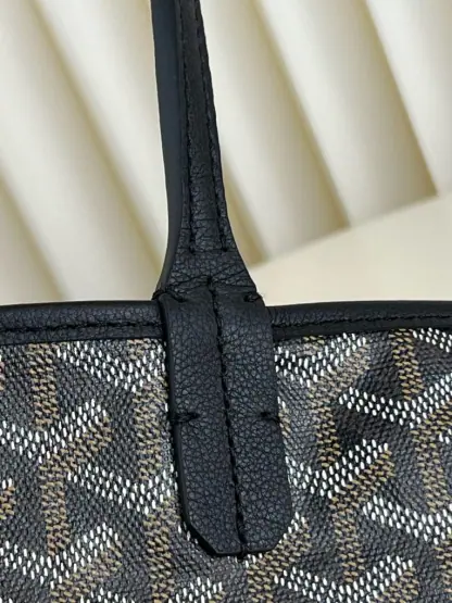Replica Goyard Saint Louis PM Bag Tote Bags Black #3360 - Image 13