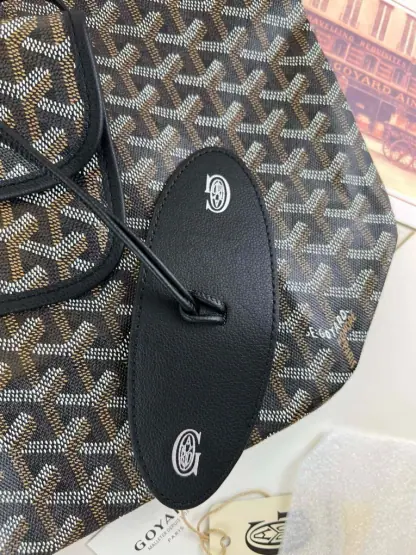 Replica Goyard Saint Louis PM Bag Tote Bags Black #3360 - Image 6