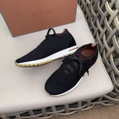 Replica Loro Piana Loro 360 LP Flexy Walk Sneakers Cashmere #3218 - Image 7
