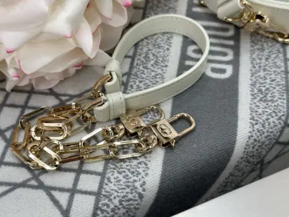 Replica Dior Small Lady D-Joy Bag Latte Cannage Lambskin #3284 - Image 4