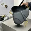 Replica Mini Saddle Bag with Strap Black Grained Calfskin #3259 - Image 15