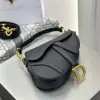 Replica Mini Saddle Bag with Strap Black Grained Calfskin #3259 - Image 18