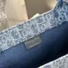 Replica Dior Medium Dior Book Tote Blue Denim Dior Oblique Jacquard #3263 - Image 3