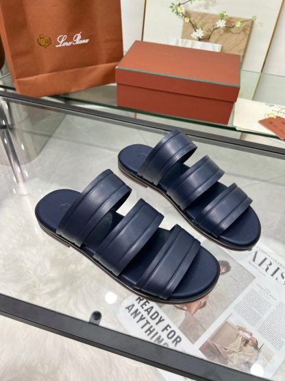 Replica Loro Piana Men's Naha Sandal Calfskin #3202 - Image 6