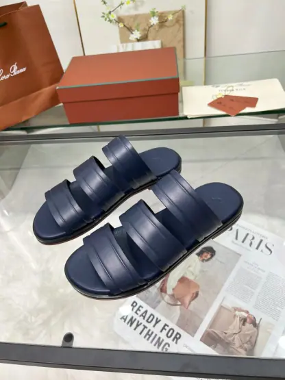 Replica Loro Piana Men's Naha Sandal Calfskin #3202 - Image 2