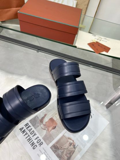 Replica Loro Piana Men's Naha Sandal Calfskin #3202 - Image 9