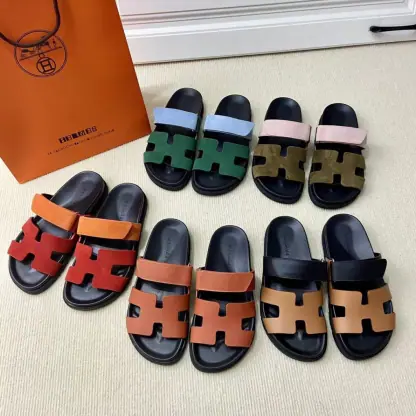 Replica Hermes Women's Chypre Sandal Classic CalfSkin #3331 - Image 23