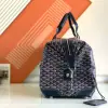 Replica Goyard Bowling 45 bag Travel Bag Navy Blue #3455 - Image 7