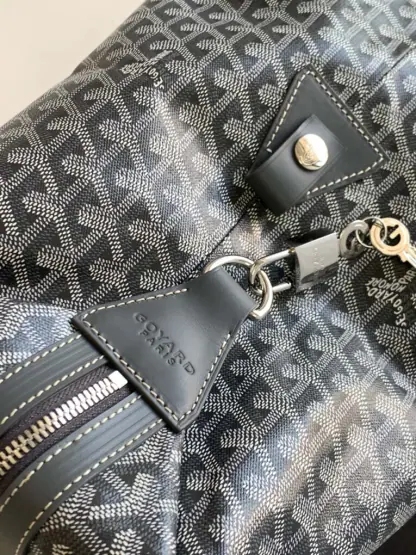 Replica Goyard Bowling 45 bag Travel Bag Grey #3457 - Image 5