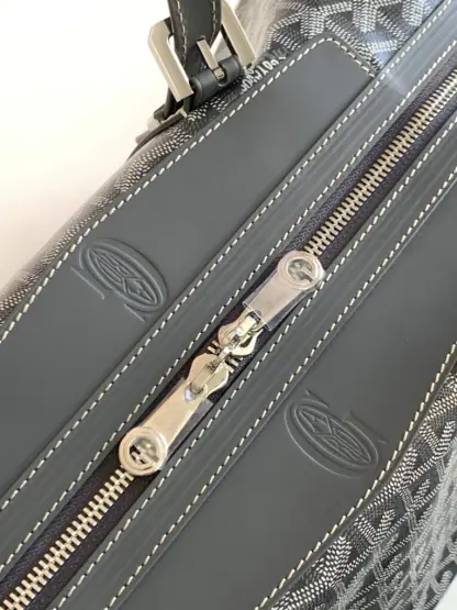 Replica Goyard Bowling 45 bag Travel Bag Grey #3457 - Image 4