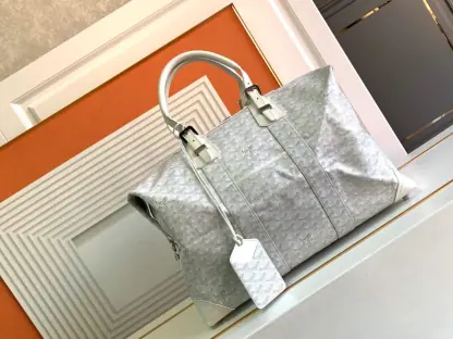 Replica Goyard Bowling 45 bag Travel Bag White #3460 - Image 4