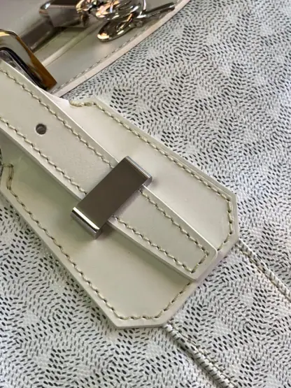 Replica Goyard Bowling 45 bag Travel Bag White #3460 - Image 6
