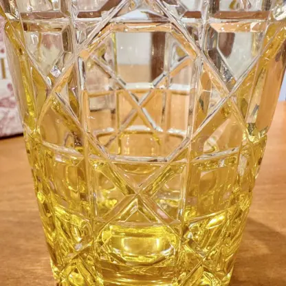 Replica Dior Water Glass 7 Colors crystal Cups Amber-Colored #3463 - Image 8